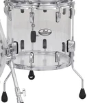 Pearl Crystal Beat Ultra Clear 14X13" Floor Tom Acrylic Drum W/legs New Dealer. Fixed Price $431.99.