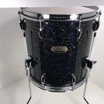 Pearl Session Studio Black Halo Glitter X14" Floor Tom Drum. Fixed Price $395.00.