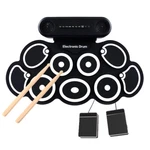 Electronic 9-PADS Digital Drum Usb Roll Up Set Silicone Electric. Fixed Price $57.49.