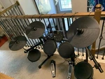 Alesis Nitro Mesh Electronic Drum Kit Snare Crash Ride Toms Loom Clamp Stands... Fixed Price $375.00.