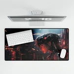 Digital Cyber Punk Code Concept Computer Mouse Pad Mat Artwork Video Games. Fixed Price $33.00.