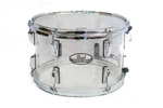 Pearl Crystal Beat 12X8" Rack Tom Drum -open Box Ultra Clear Acrylic Mint. Fixed Price $254.15.