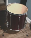 Vintage Tama Rockstar Dx 16" Red Floor Tom Drum Made Japan 80S. Fixed Price $129.99.