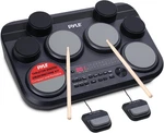Pyle PTED09 Electronic Tabletop Drum Pad Set - Black (open Box). Fixed Price $186.99.