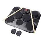 Pyle Electronic Tabletop Digital Drum Set, Compact Portable Pad Kit W/ 8. Fixed Price $266.16.