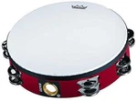 Remo TA-5210-52 Fiberskyn Tambourine Quadura Deep Red, 10". Fixed Price $49.69.