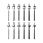Soundspire 12PCS M5X45MM Drum Tension Rods Stainless Steel Tight Screws For Perc. Fixed Price $28.20.