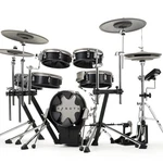 Efnote 3X Electronic Drum Set - Black Oak. Fixed Price $3099.00.