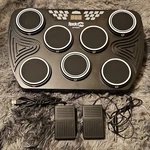 Rockjam RJTTED01 7-PAD Midi Drum Bluetooth Rechargeable Usb 2 Pedals. Fixed Price $45.00.