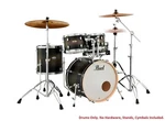Pearl Decade Maple Satin Blackburst Kit 20X16 10X7 12X8 14X14 14X5.5 Drum Shells. Fixed Price $1299.99.