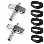 Roland V-drums Tuning Key 2 Pack Silverline Audio 5 Cable Wrap Bun. Fixed Price $60.05.