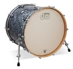 Dw Design Series 18X22 Bass Drum Silver Slate. Fixed Price $599.00.