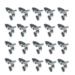 Aias Vintage Butterfly Bass Drum Claws 20 Pack Chrome. Fixed Price $52.82.