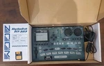 Zoom RT-323 Rhythm Trak Drum Machine Blue With Adapter, Box, Instuctions Used. Fixed Price $300.00.