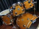 Dw Drums Collector's Pure Maple 333 Burnt Orange Glass 4PC Kit. Fixed Price $4275.00.