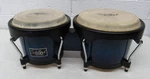 Schalloch Percussion Student/beginner Wood Bongos 7-1/2" And 6-1/2" Blue Fade. Fixed Price $30.00.