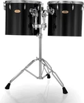 Pearl Dual Drum Concert Tom Set, Midnight Black (PTE1516/C46) W/ Stand. Fixed Price $674.07.