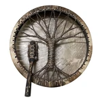 Shaman Drum Siberian Spiritual Music With Tree Of Life Handmade Gift. Fixed Price $48.37.