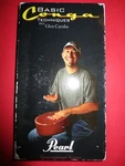 Basic Conga Techniques With Glen Caruba Pearl Instructional Vhs Video Tape. Fixed Price $19.99.