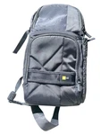 Case Logic Dslr Camera Sling Backpack Bag Gray Black Padded Crossbody Gear.... Fixed Price $19.99.