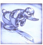 3DROSE Duck Hood Ornament Vintage Iron-on Heat Transfer 6X6" (ht 123844 2). Fixed Price $9.99.