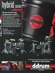 2016 Print Ad Of Ddrum Hybrid 5 & Acoustic Electronic Kits. Fixed Price $9.99.