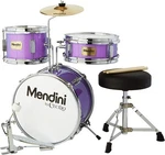 Mendini By Cecilio Junior Set W/ 4 Drums, Sticks, Throne - Metallic Purple. Fixed Price $60.00.