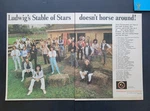 Ludwig Drums Stable Of Stars Promo 2 Page Print Advertisement 1978. Fixed Price $8.95.