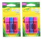 Lot Of 6 Crayola Chapstick Lip Balm Shine Sticks Very Berry Bulk Kids New. Fixed Price $8.95.