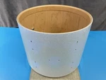 Dw Collectors Series Maple 12 Tom Drum Shell White Glass. Fixed Price $149.99.