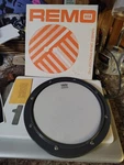 Remo 8" Tunable Drummer's Practice Pad Grey RT-0008-00 With Key. Fixed Price $9.74.