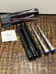 Open Box Brookstone Set Of Two Electrotonic Drumsticks (for Adults). Fixed Price $11.95.