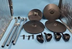 Roland 4PACK 3 CY-8 Crash 1 CY-5 W/ Cymbal Boom Arms & Clamps. Fixed Price $200.00.