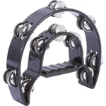 Maxam Black Double Cutaway Tambourine. Fixed Price $22.88.