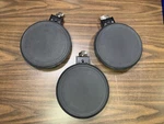 Pack Roland PD-8A Single Trigger V-drum Pads E9C8494, E9C8493, & E9C8492. Fixed Price $78.00.