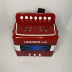 Hohner Kids Toy Music Plastic Real Working Accordion Red White Blue Black. Fixed Price $26.99.