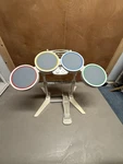 Nintendo Wii Harmonix Wired Rock Band Drum Set W/pedal + Supports Tested Works. Fixed Price $99.99.