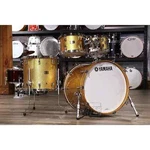 Yamaha Absolute Hybrid Maple 4PC Drum Set Gold Champagne Sparkle. Fixed Price $4079.99.
