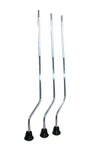 Crush Alpha 10MM X 20" Floor Tom Drum Legs, Set Of New #R3095. Fixed Price $19.95.