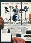 1985 Print Ad Of Simmons CB700 Series SDS200 SDS800 SDS400 Electronic Drums. Fixed Price $9.99.