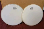 Set Of 2 - Ludwig Rockers 13 Inch White Heavy Coated Drum Head Vtg Nos. Fixed Price $100.00.