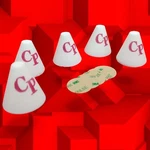 5 Pak, Roland Replacement E-drum Trigger Cones, By Convertible Percussions. Fixed Price $72.00.