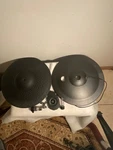 Alesis Set Of Strike Pro 12" Hi-hat Top Bottom Cymbal Pads. Fixed Price $150.00.