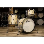 Gretsch Brooklyn 3PC Jazz Drum Set Creme Oyster. Fixed Price $2399.00.