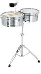 Gon Bops Fiesta Timbales Set - 14" / 15" With Stand. Fixed Price $515.99.