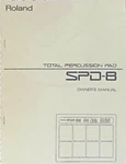 Roland SPD-8 Percussion Pad Electronic Drums Original Owner's Manual Book.. Fixed Price $39.99.