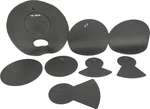 Vic Firth Drum Set Mute Prepack 10,12,14 (2),20 In.,hi-hat,and Cymbal. Fixed Price $50.05.