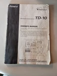 Roland TD-10 Original Owner's Manual 1997 Percussion Sound Module V-drums. Fixed Price $22.00.