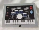 Cyber Gear Musi Pad 2 In 1 Digital Piano And Drumset. Fixed Price $17.50.