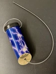 Remo Thunder Tube Spring Drum SP-0207-1A X2 Stormy Graphic Production Sample. Fixed Price $35.00.
